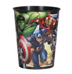 VERRE EN PLASTIQUE 16 OZ - MARVEL AVENGERS